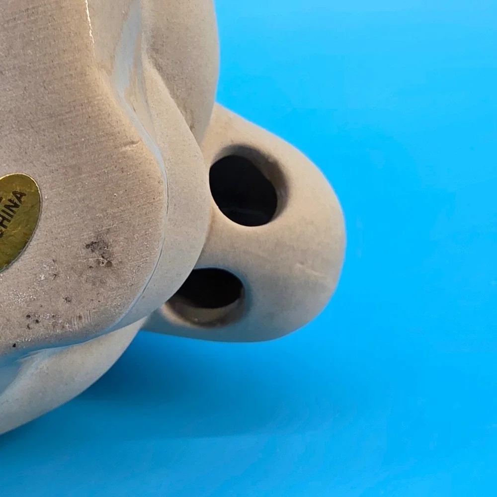 Mr Sniffles Egg Yolk Separator Its‎ Snot a Mug Ceramic Novelty Kitchen Tool Tan
